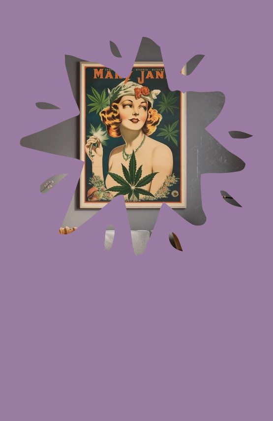 Vintage Marijuana Poster